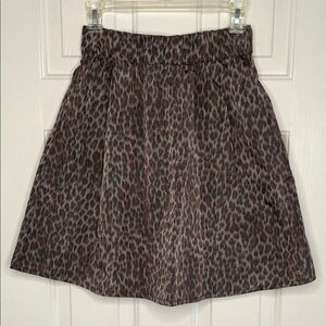 Aquarius Cocktail animal print circle skirt fits S/M
